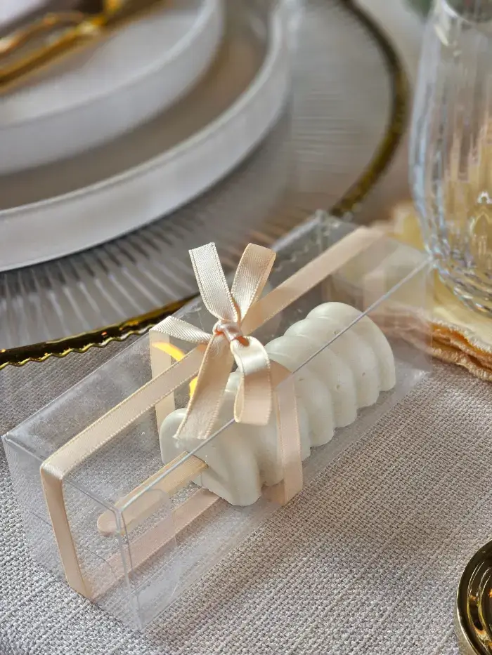White belgium chocolate cakesicle wedding favour london