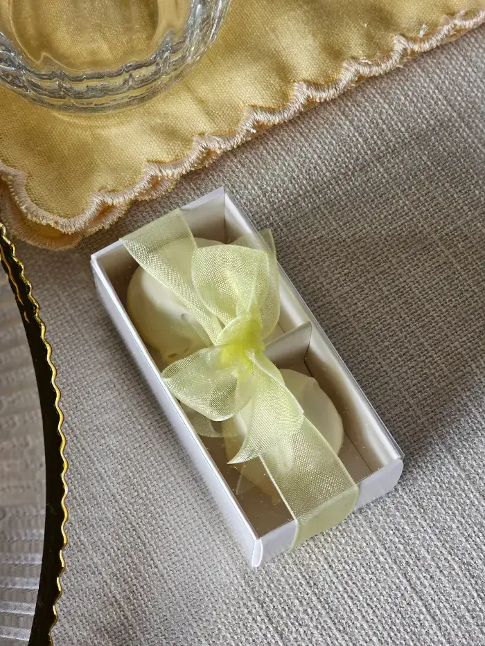 Belgium chocolate truffle wedding favours london